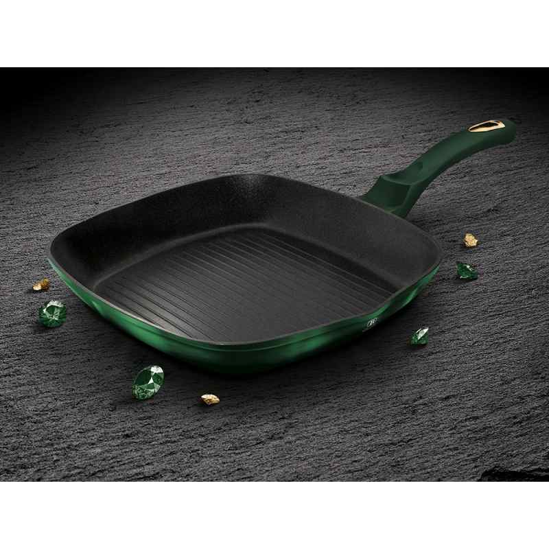 Pánev grilovací s titanovým povrchem 28 cm Emerald Collection