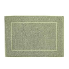 Koupelnová předložka Lavinia 100% organická bavlna pistáciově zelená 50x70 cm