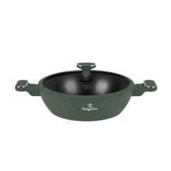 Kastrol s titanovým povrchem a poklicí 28 cm Matte Green Collection Kastrol s titanovým povrchem a poklicí 28 cm Matte Green Collection