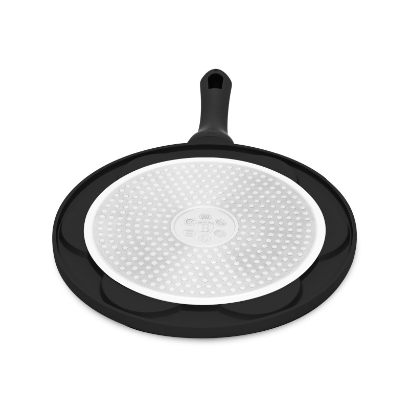 Lívanečník s titanovým povrchem Smajlíci 26 cm Matte Black Collection