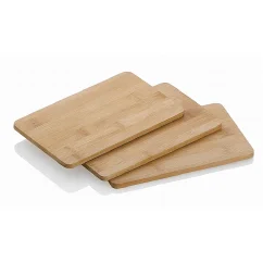 Prkénko krájecí KATANA sada 3ks bambus 20 x 14 cm