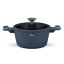 Kastrol s titanovým povrchem a poklicí 24 cm Deep Sea Collection Kastrol s titanovým povrchem a poklicí 24 cm Deep Sea Collection