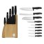 Set cutite cu suport BAMBOO 10 buc Colectia Matte Black Set cutite cu suport BAMBOO 10 buc Colectia Matte Black