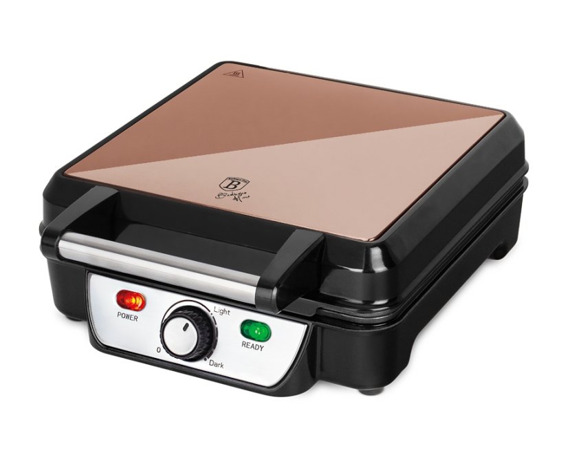 Aparat de vafe pentru 4 vafe Rosegold Metallic Line