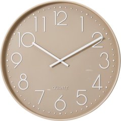 Ceas de perete 50 cm taupe