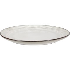 Talíř mělký  sada 6 ks 27 cm šedá kamenina