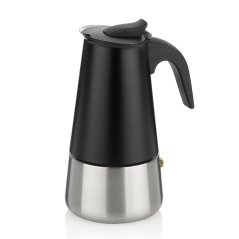 Konvice na espresso Ferrara nerez černá 19,5 cm 10,0 cm  300,0 ml