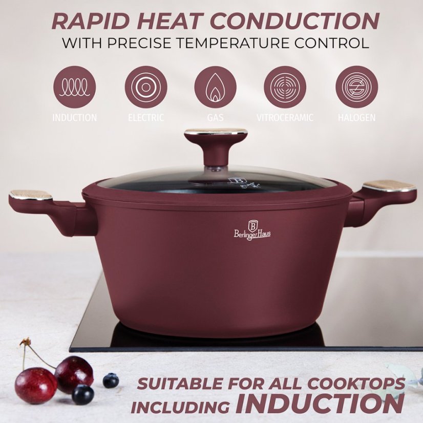 Sada nádobí s titanovým povrchem 15 ks Leonardo Nordic Collection