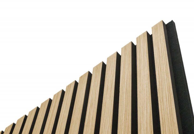 Akustický panel G21 270x60,5x2,1cm, prírodný dub