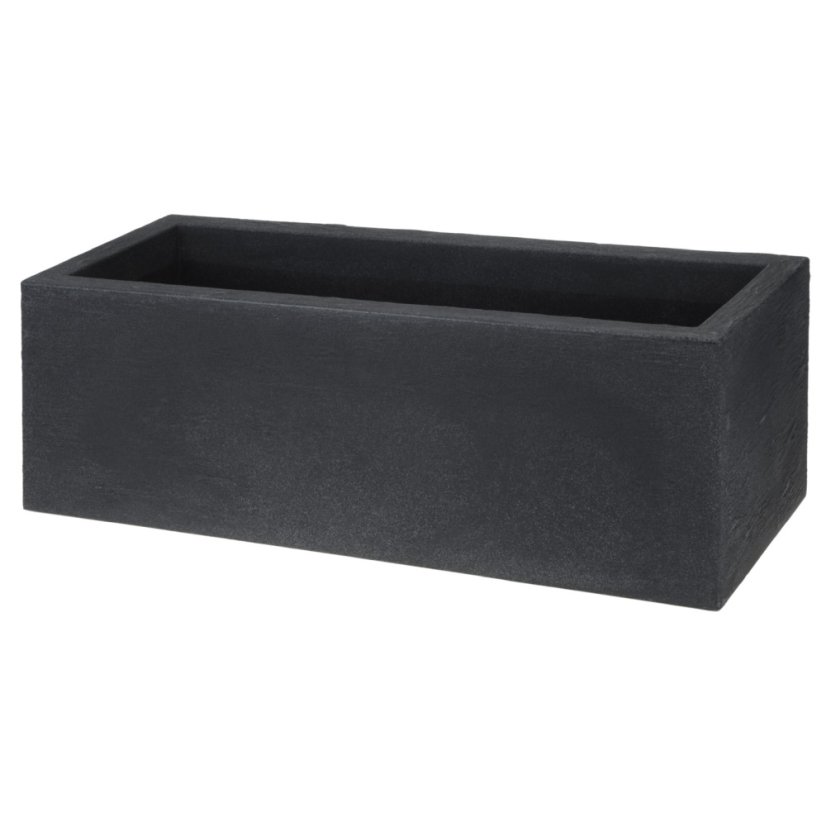 Kvetináč 80x29x26 cm antracitový