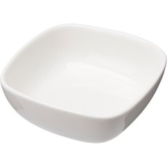 Snack castron porțelan set de 6 buc pătrat