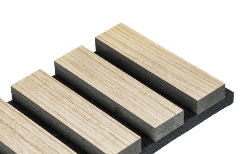 Akustický panel G21 270x60,5x2,1cm, prírodný dub