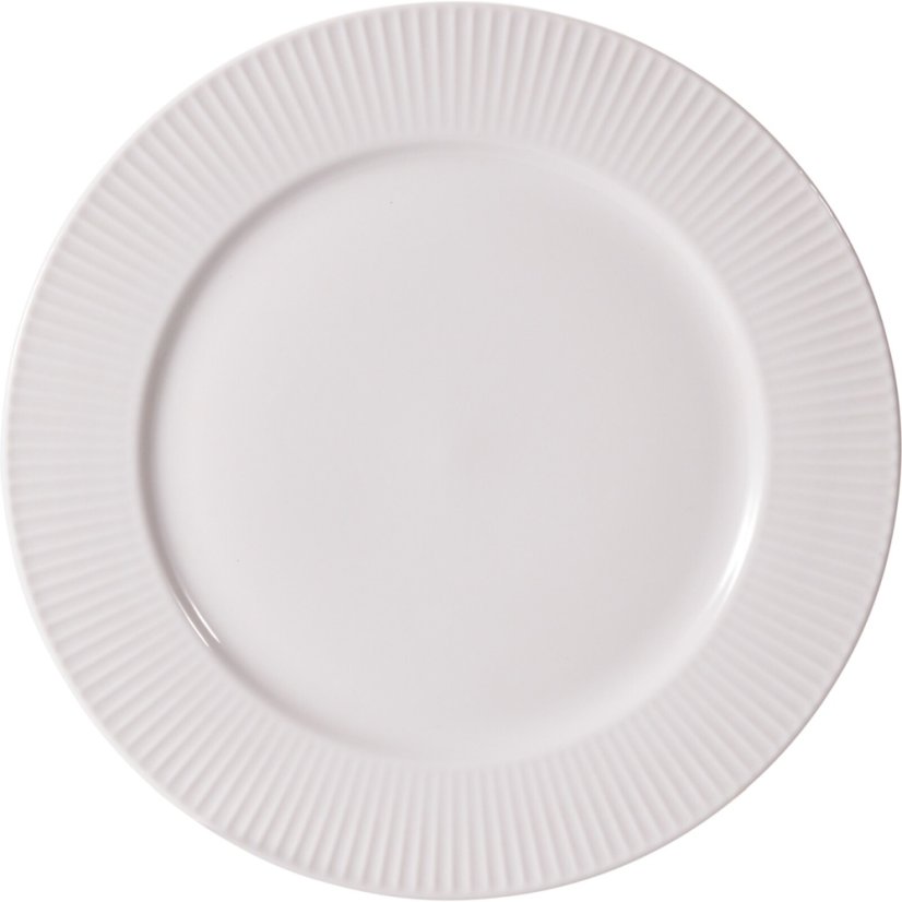 Set de masă din porțelan 16 buc alb