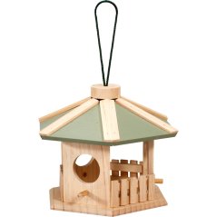 Căsuță pentru păsări 30 x 26 x 22 cm verde