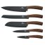 Sada nožů s nepřilnavým povrchem a magnetickým držákem 6 ks Forest Line BH-2540