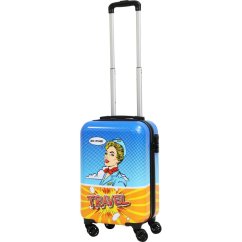 Príručný kufor do lietadla na kolieskach 51 x 33 x 21,5 cm TRAVEL
