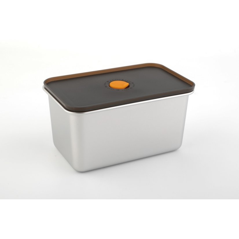 Dóza na potraviny sada 3 ks s víkem 550, 1500, 2100 ml