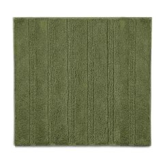 Koupelnová předložka Megan 100% bavlna mechově zelená 65,0x55,0x1,6cm