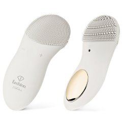 Sonický čisticí kartáček na obličej a pleť silikonový Cream Gold Collection