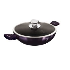 Panvica WOK s titánovým povrchom 30 cm Purple Eclipse Collection