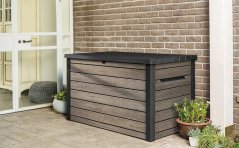 Záhradný box Keter Deco 870 l jaseň