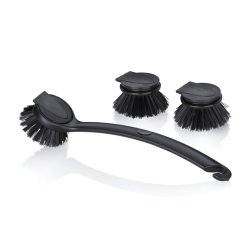 Sada kartáčů na nádobí Pit plast černá 26x6,5x9,5cm