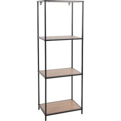Bibliotecă cu rafturi 130 x 45 cm