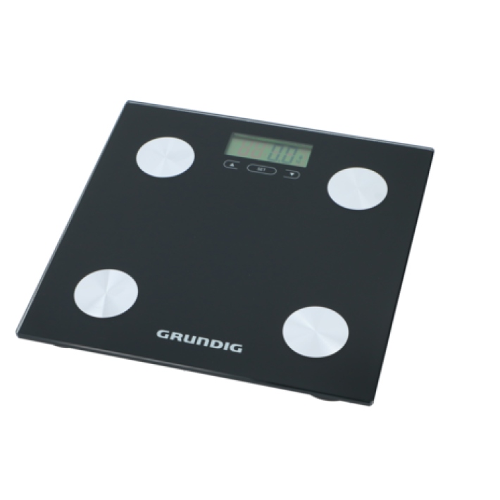 Cantar digital personal inteligent de pana la 180 kg negru