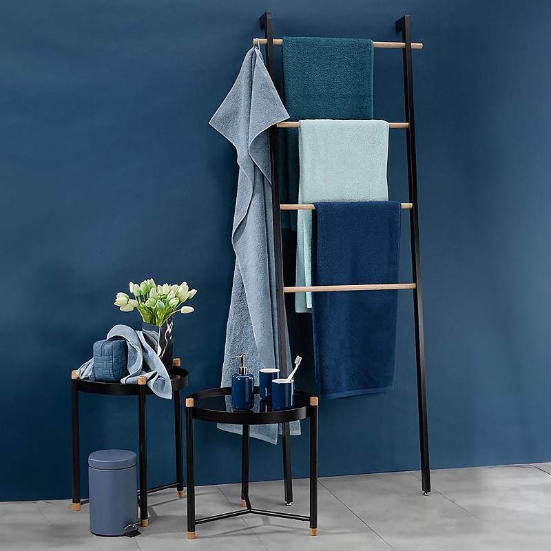 Ručník pro hosty Ladessa 100% bavlna kouřově modrá 30,0x50,0cm