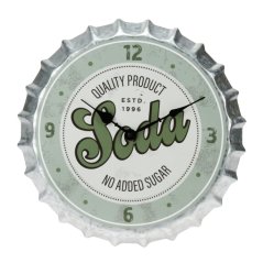 Ceas de perete metalic de design 35 cm SODA