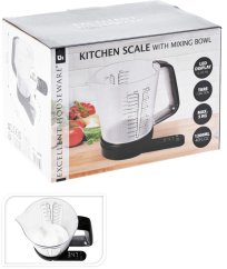 Balanza digital de cocina con bol 5 kg Balanza digital de cocina con bol 5 kg