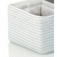 Sada košů RIMOSSA 5ks, plast bílá