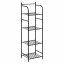 Raft metalic 33x27x115 cm negru