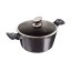 Kastrol s poklicí s mramorovým povrchem 30 cm Carbon PRO Line