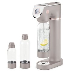 Výrobník sódy SODABAR + 2 fľaše Taupe Collection