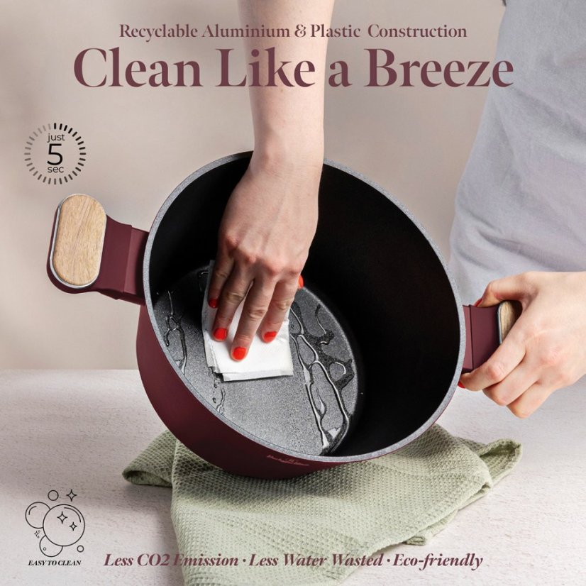 Sada nádobí s titanovým povrchem 15 ks Leonardo Nordic Collection