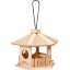 Birdhouse 30 x 26 x 22 cm maro Birdhouse 30 x 26 x 22 cm maro