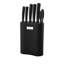 Sada nožů ve stojanu 7 ks Royal Black Collection 