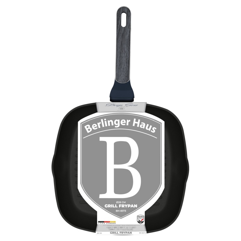 Pánev grilovací s titanovým povrchem 28 cm Deep Sea Collection