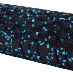 Masážny valec penový Foam Roller s výstupkami 33 x 14 cm biela