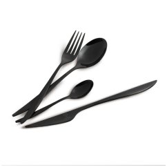 Sada příborů 24 ks nerez Matte Black