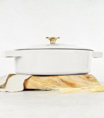 Pekáč litinový s poklicí 26 cm Sahara Collection