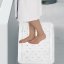 Alfombrilla de baño KRETA PVC blanco 72x36cm