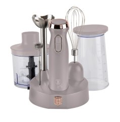 Stick blender cu accesorii 6 buc Taupe Collection
