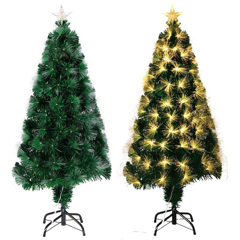 Vánoční stromeček s LED osvětlením 90 cm