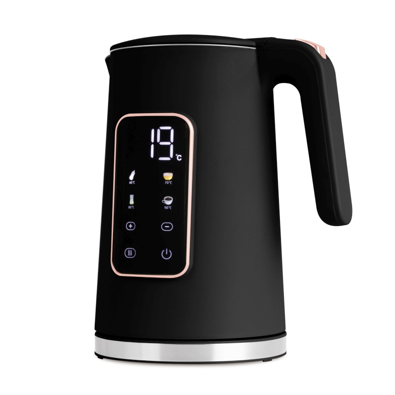 Rychlovarná konvice 1,7 l 2200W digitální, Black Rose Collection