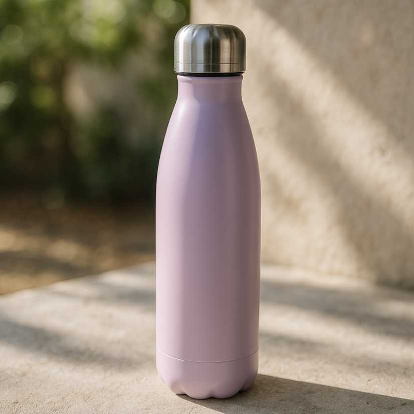 Termoska fľaša športová nerez 0,5 l fialová