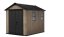 Cabana de grădină Keter Apex 7,5 x 9 Ashwood, cu podea