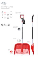 Prosperplast SNOWER 55 ALUTUBE grebla rosie