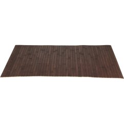 Koupelnová předložka bambus protiskluzová 50 x 80 cm přírodní